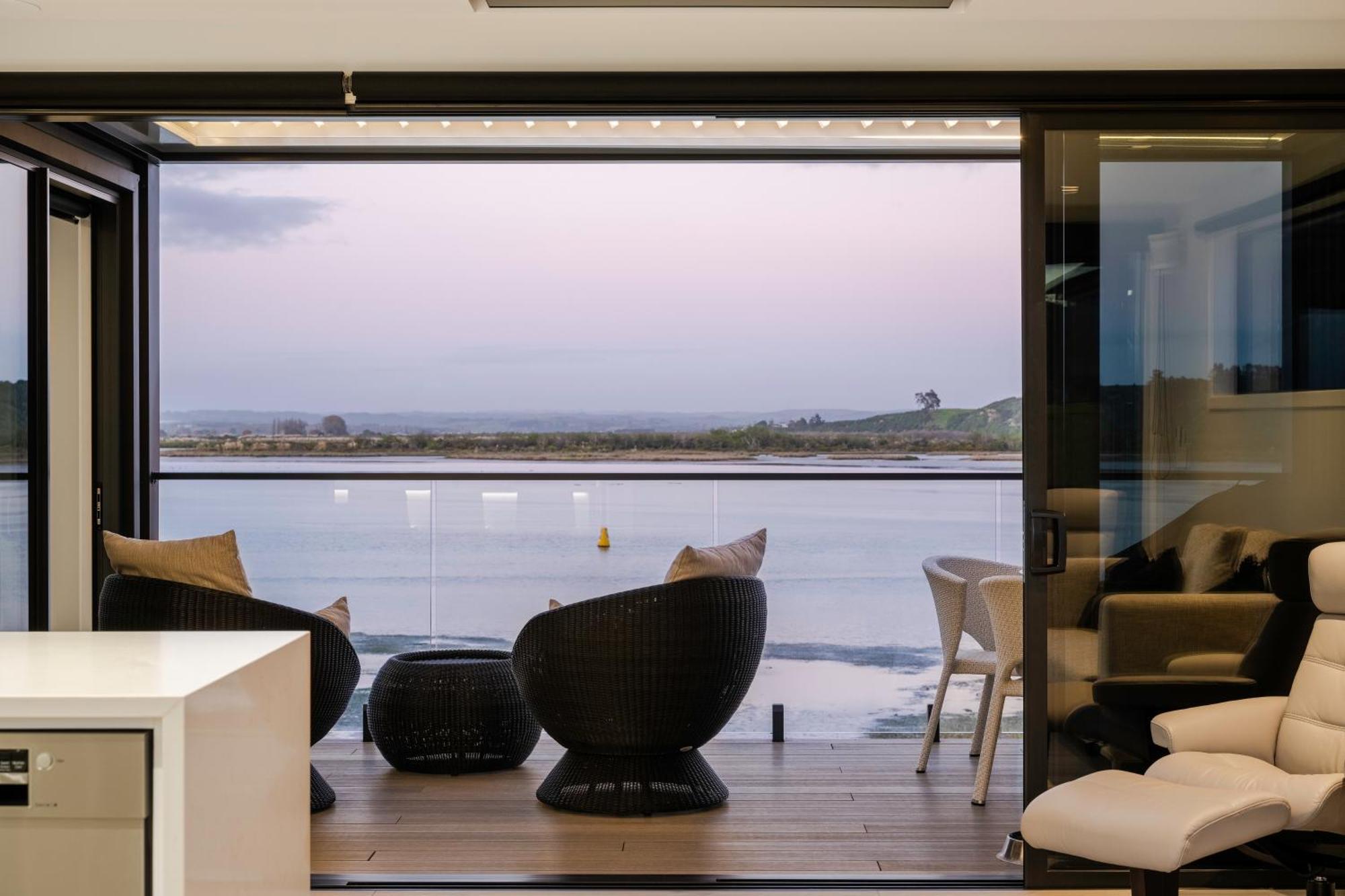 Pukehina Estuary Sunset Views Townhouse & Studio Exterior foto